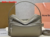 Acne Studios Camero Camera Shoulder Bag in Taupe Beige Calf Leather Replica