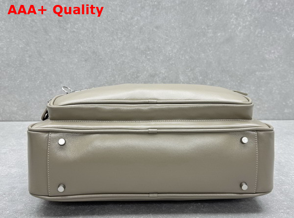 Acne Studios Camero Camera Shoulder Bag in Taupe Beige Calf Leather Replica