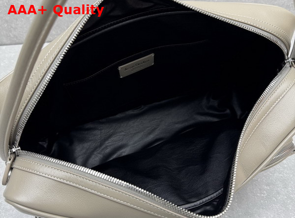 Acne Studios Camero Camera Shoulder Bag in Taupe Beige Calf Leather Replica