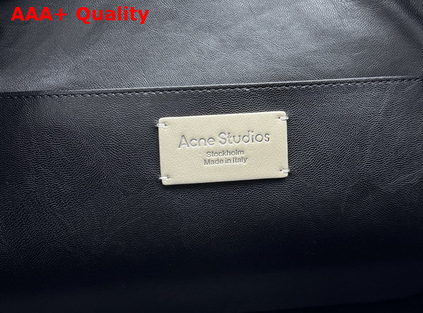 Acne Studios Camero Camera Shoulder Bag in Taupe Beige Calf Leather Replica