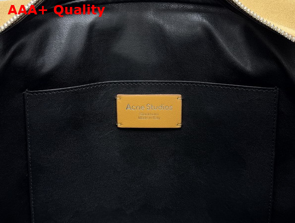 Acne Studios Camero Camera Suede Shoulder Bag in Yellow Replica