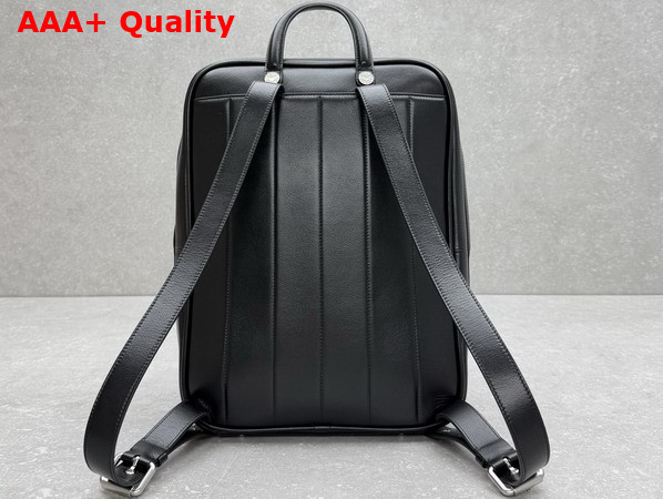 Acne Studios Camero GYM Backpack in Black Leather Replica