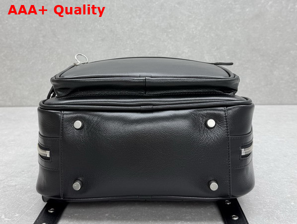 Acne Studios Camero GYM Backpack in Black Leather Replica
