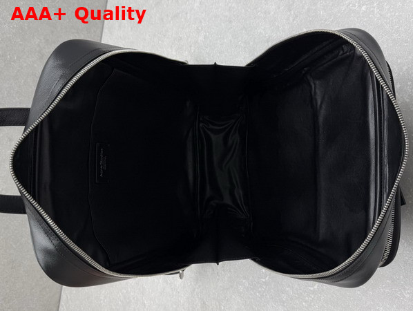Acne Studios Camero GYM Backpack in Black Leather Replica