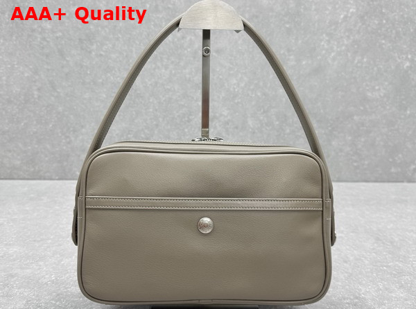 Acne Studios Camero Party Shoulder Bag in Taupe Beige Replica