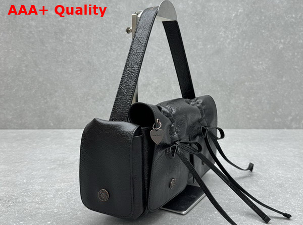 Acne Studios Multipocket Shoulder Bag in Black Replica