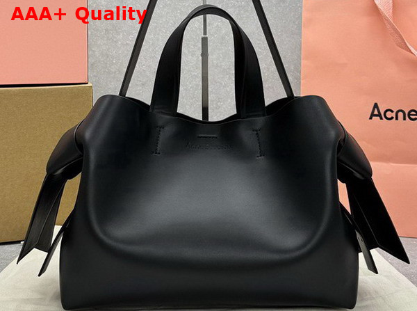 Acne Studios Musubi Tote Black Calf Leather Replica