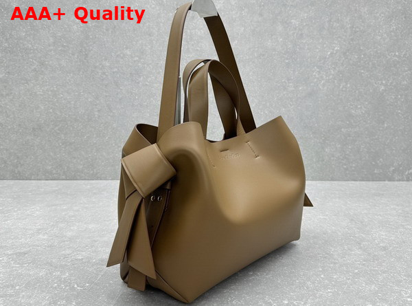 Acne Studios Musubi Tote Camel Brown Calf Leather Replica