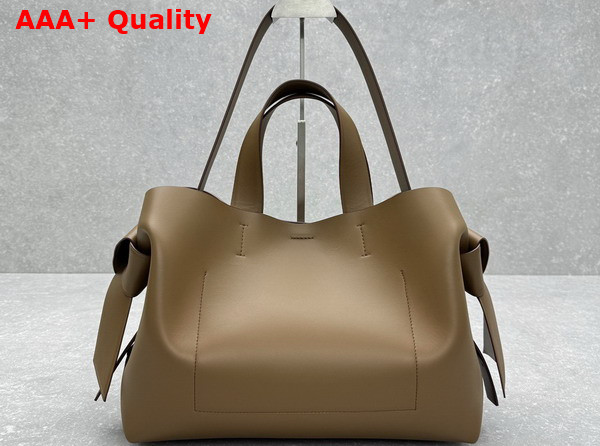 Acne Studios Musubi Tote Camel Brown Calf Leather Replica
