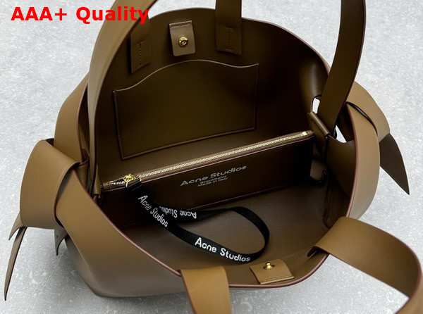 Acne Studios Musubi Tote Camel Brown Calf Leather Replica