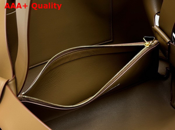 Acne Studios Musubi Tote Camel Brown Calf Leather Replica