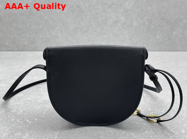 Alaia Hip Bag in Black Goatskin Replica