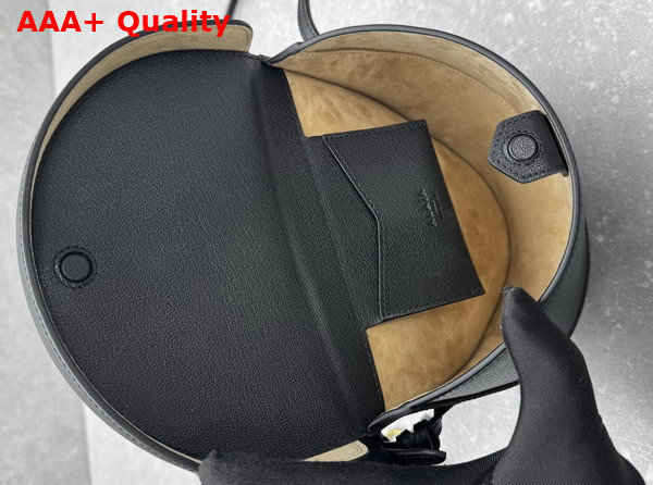 Alaia Hip Bag in Black Goatskin Replica