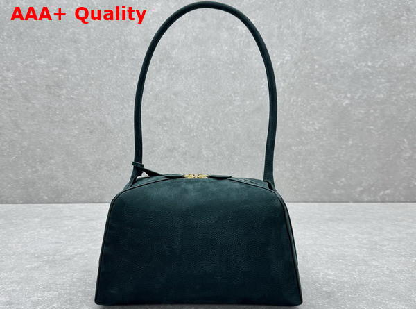 Alaia Le Bouledogue Bag in Green Nubuck Calfskin Leather Replica