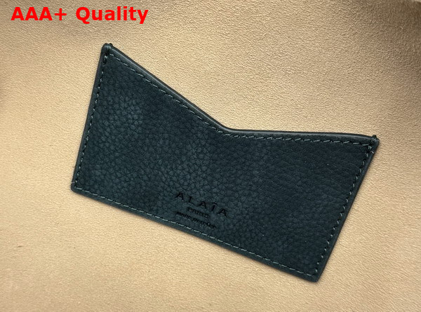 Alaia Le Bouledogue Bag in Green Nubuck Calfskin Leather Replica