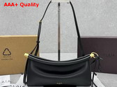 Alaia Le Click East West Small Bag in Black Calfskin Replica