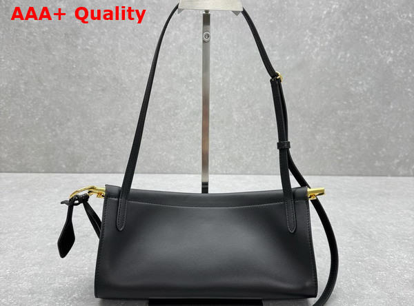 Alaia Le Click East West Small Bag in Black Calfskin Replica
