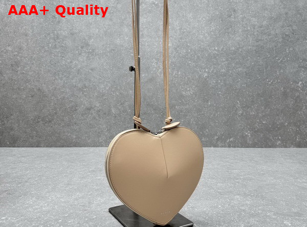 Alaia Le Coeur Bag in Beige Calfskin Replica