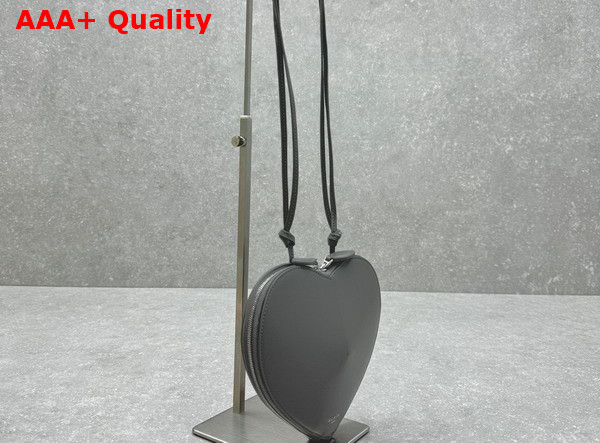 Alaia Le Coeur Bag in Grey Calfskin Replica