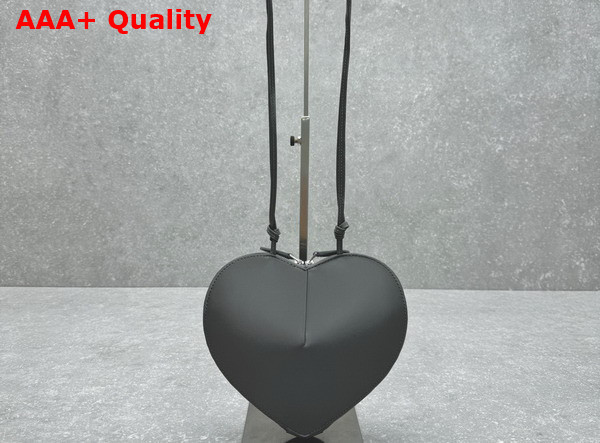 Alaia Le Coeur Bag in Grey Calfskin Replica