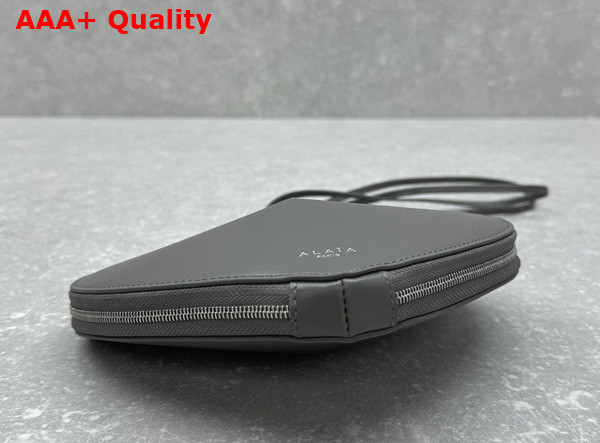 Alaia Le Coeur Bag in Grey Calfskin Replica