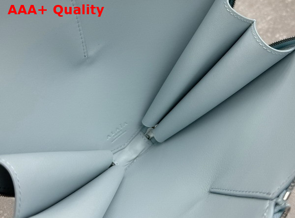 Alaia Le Coeur Bag in Light Blue Calfskin Replica