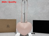 Alaia Le Coeur Bag in Pink Calfskin Replica