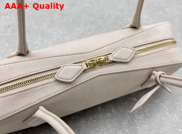 Alaia Le Teckel Medium Bag in Barbie Pink Nubuck Calf Leather Replica