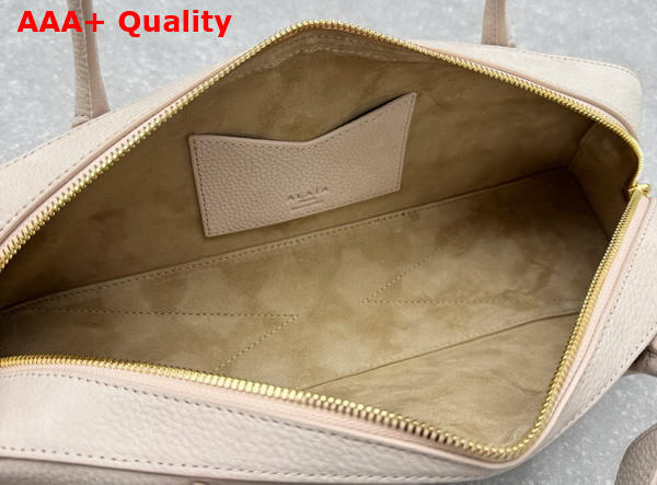 Alaia Le Teckel Medium Bag in Barbie Pink Nubuck Calf Leather Replica