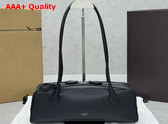 Alaia Le Teckel Medium Bag in Black Goatskin Replica