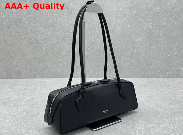 Alaia Le Teckel Medium Bag in Black Goatskin Replica
