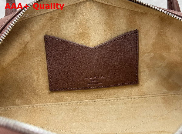 Alaia Le Teckel Medium Bag in Brown Goatskin Replica