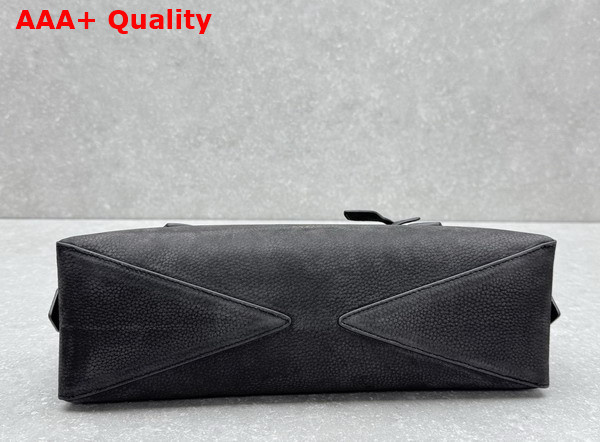 Alaia Le Teckel Medium Bag in Grey Nubuck Calf Leather Replica