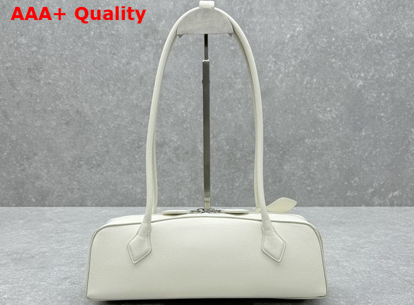 Alaia Le Teckel Medium Bag in White Goatskin Replica