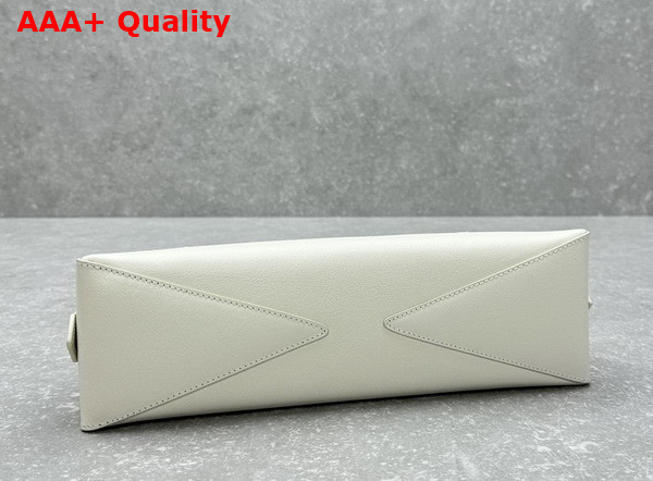 Alaia Le Teckel Medium Bag in White Goatskin Replica