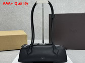 Alaia Le Teckel Small Bag in Black Goatskin Replica