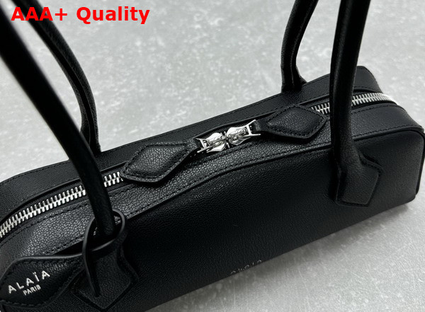 Alaia Le Teckel Small Bag in Black Goatskin Replica