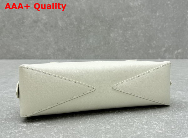 Alaia Le Teckel Small Bag in White Goatskin Replica