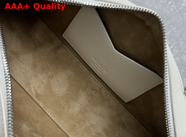 Alaia Le Teckel Small Bag in White Goatskin Replica