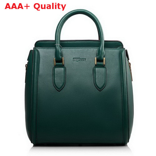 Alexander McQueen Heroine Bag in Green Genuine Leather for Sale