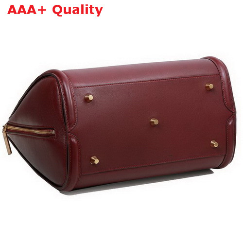 Alexander McQueen Heroine Bag Burgundy Calfskin for Sale