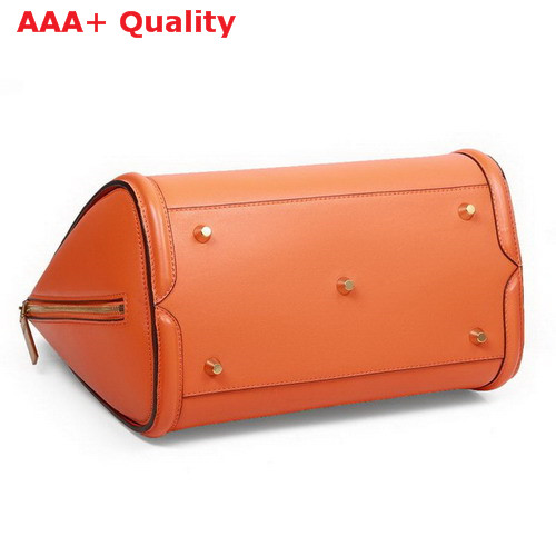 Alexander McQueen Heroine Bag in Orange Calfskin for Sale
