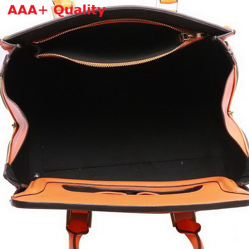 Alexander McQueen Heroine Bag in Orange Calfskin for Sale