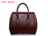 Alexander McQueen Heroine Large Tote Bag Burgundy for Sale
