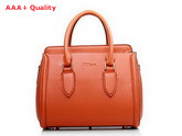 Alexander McQueen Heroine Large Tote Bag in Oragne Calfskin for Sale