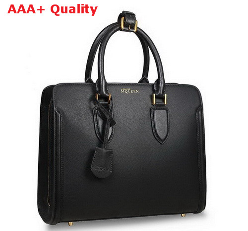 Alexander Mcqueen Heroine Open Tote Bag Black for Sale
