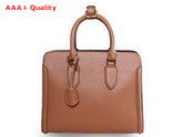Alexander Mcqueen Heroine Open Tote Bag Brown Calfskin for Sale