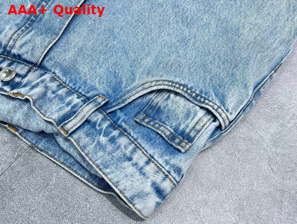 Alexander Wang 5 Pocket Hobo in Light Blue Denim Replica