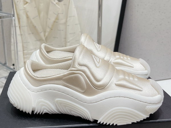 Alexander Wang AW Vortex Mule in Cream Lycra Replica