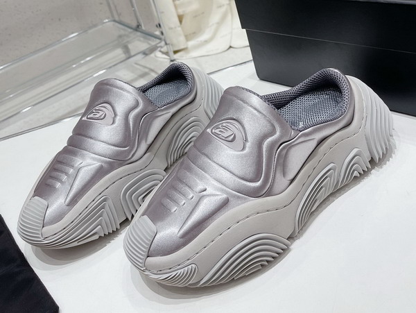 Alexander Wang AW Vortex Mule in Grey Lycra Replica